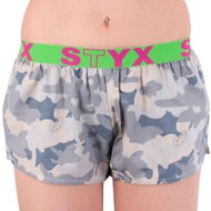 Styx T557 - beige camouflage, beige M - Boxer Shorts