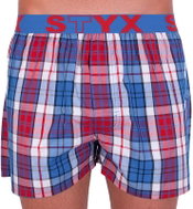Styx B627, blue XL - Boxer Shorts
