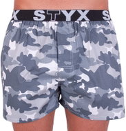 Styx B656, Grey - Boxer Shorts