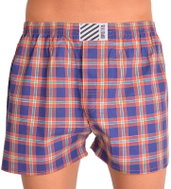 Infantia PTKG37 - Orange-Blue Checked, size L - Boxer Shorts