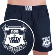 Infantia PTKG30 - King G point coat of arms, black XXL - Boxer Shorts