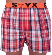 Styx B638, red L - Boxer Shorts