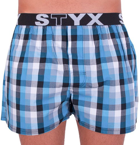Styx B637, blue L - Boxer Shorts - Main image