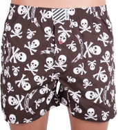Infantia PTKG19 - Skulls, Brown - Boxer Shorts
