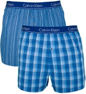 Calvin Klein 2Pack NB1544A-LGW, Blue, M - Boxer Shorts