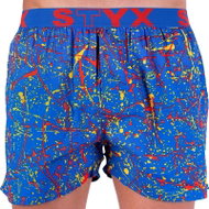 Styx B755 - coloured, blue S - Boxer Shorts