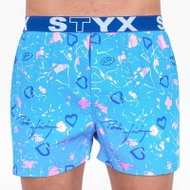 Styx B756, blue M - Boxer Shorts