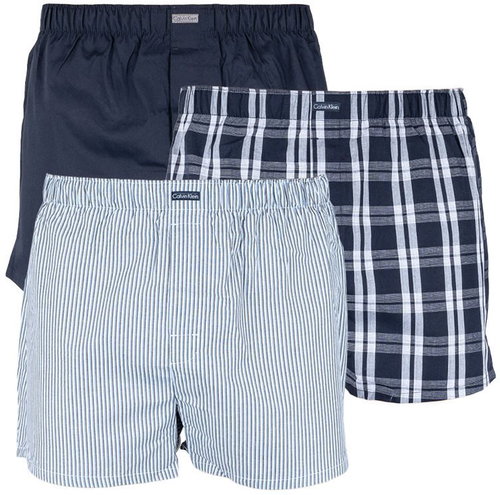 Calvin Klein 3Pack U1732A-TMM, Multicoloured, XL - Boxer Shorts - Main image