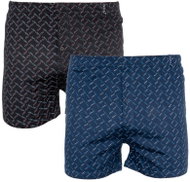Molvy 2Pack KP-060-BBU, Multicoloured, size XL - Boxer Shorts