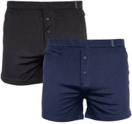 Molvy 2Pack KP-065-BBU, Multicoloured, size L - Boxer Shorts