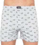 Gino 75136 - Light Grey/Grey, size S - Boxer Shorts