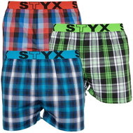 Styx 3Pack B8010203, Mixed Colours, S - Boxer Shorts