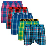 Styx 5Pack B811012131415, Mixed Colours - Boxer Shorts