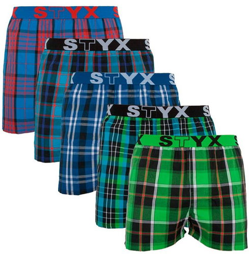 Styx 5Pack B81617181920, Mixed Colours, L - Boxer Shorts - Main image