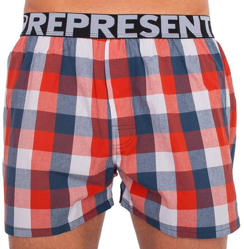Represent R0M-BOX-0219 - red / blue, multicolour XL - Boxer Shorts - Main image
