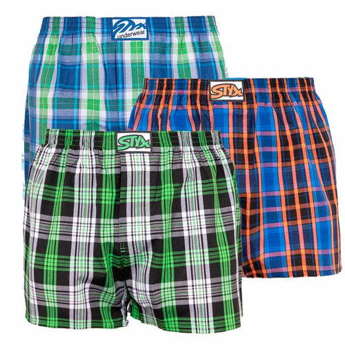 Styx 3Pack A7260206, Mixed Colours, L - Boxer Shorts - Main image