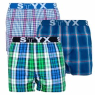 Styx 3Pack B7323912, Mixed Colours, XL - Boxer Shorts