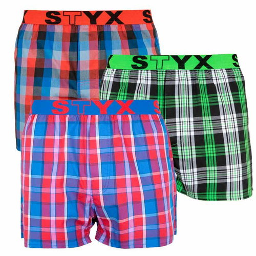 Styx 3Pack B7350203, Mixed Colours, L - Boxer Shorts - Main image