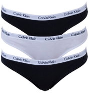 Calvin Klein 3Pack D1622E/QD3587E-WZB, Mixed Colours - Thong