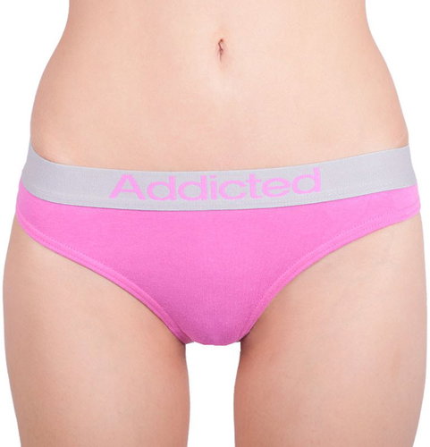 Addicted Thong Addicted, Pink, size XS - Thong - Main image