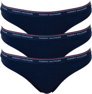 Tommy Hilfiger 3Pack UW0UW00048 416, Blue - Thong