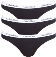 Calvin Klein 3Pack D1622E/QD3587E-001, Black, size L - Thong