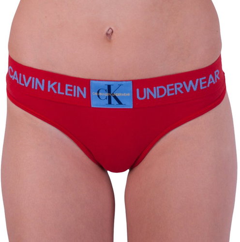 Calvin Klein QF4920E-RYM, Red, size S - Thong - Main image