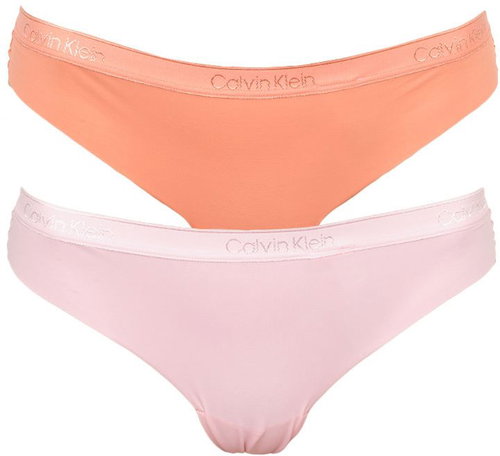 Calvin Klein 2Pack QD3695E-CDJ, Mixed Colours, XS - Thong - Main image