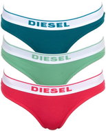 Diesel 3Pack 00SE0K-0EAUF-E5067, Mixed Colours, size M - Thong