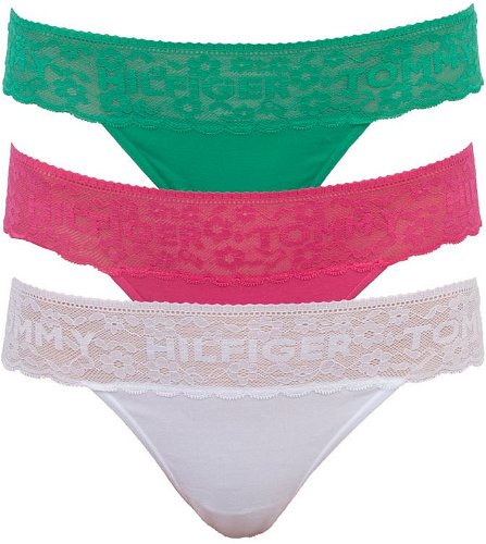 Tommy Hilfiger 3Pack UW0UW02036 0TW, Mixed Colours - Thong