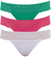 Tommy Hilfiger 3Pack UW0UW02036 0TW, Mixed Colours, M - Thong