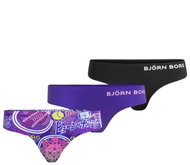 Bjorn Borg 3Pack 2021-1196-60671, Mixed Colours, size M - Thong