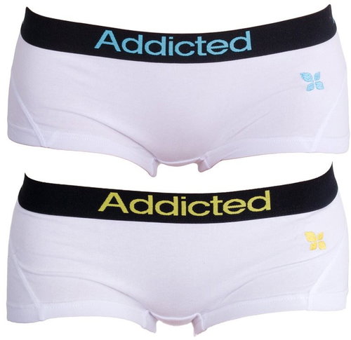 Addicted 2Pack Addicted white blue yellow, white S - Pants - Main image