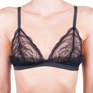 Calvin Klein QF4432E-001, Black, S - Bra