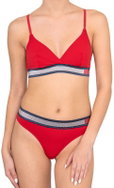 Tommy Hilfiger UW0UW01841 611, Red, size L - Bra