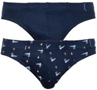 Molvy 2Pack KP-072-SBU, Blue, L - Briefs