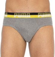 Puma 2Pack 501005001 020 - Grey-Yellow, Multicolour, L - Briefs