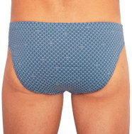 Andrie PS 3445 B - Light Blue with White Pattern, L - Briefs