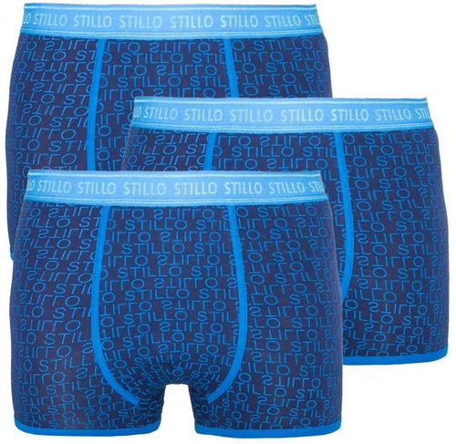 Stillo 3Pack STP-0111111, modrá vel. L - Boxerky - Main image