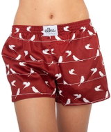 ELKA Underwear D0019, červená vel. XL - Trenky