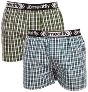Meatfly 2Pack Bandit - Light blue/green - Boxer Shorts
