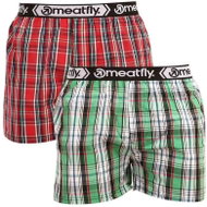 Meatfly 2Pack Bandit - Fuchsia vel. L - Boxer Shorts