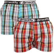 Meatfly 2Pack Bandit - Yellow blue sized. L - Boxer Shorts