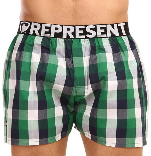 Represent R0M-BOX-0235 - green sizing. M - Boxer Shorts - Main image