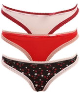 Calvin Klein 3Pack QD3802E-W4Z multicolour size. L - Thong