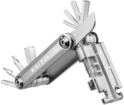 TOPEAK tool MINI P20 silver - Bicycle Multi Tool - Main image