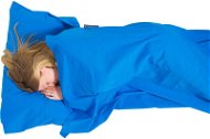 Lifeventure Cotton Sleeping Bag Liner, Blue, Mummy - Sleeping Bag Liner
