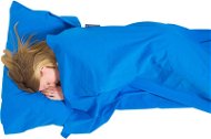 Lifeventure Cotton Sleeping Bag Liner blue rectangular - Hálózsák betét