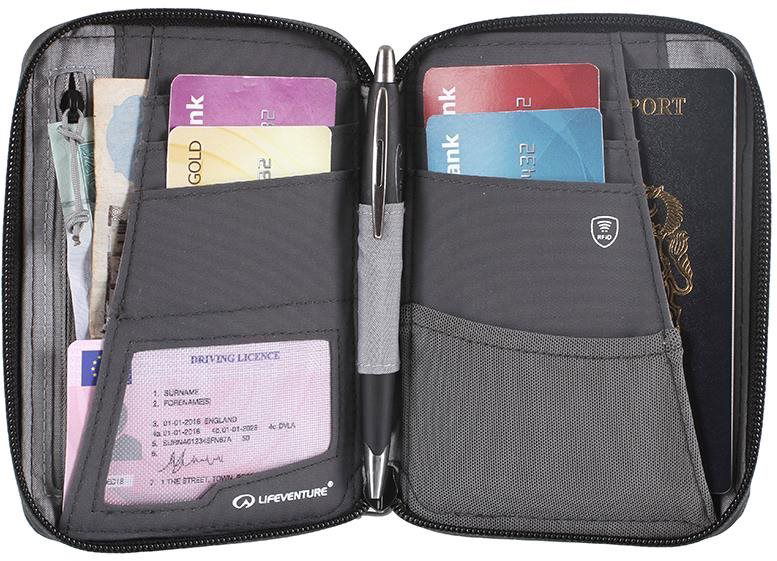 Lifeventure RFiD Mini Travel Wallet grey - Wallet | Alza.cz