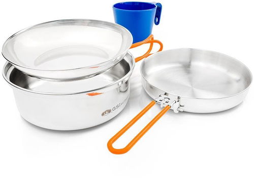 GSI Outdoors Glacier Stainless 1 Person Mess Kit - Kempingové nádobí - Hlavní obrázek
